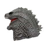 -High quality latex over-the-head mask. One size fits most. Free shipping from abroad with average delivery to the USA in about 2-3 weeks. Classic sci-fi science fiction gojira kaiju monster dinosaur dragon halloween costume cosplay mask guardian reptile daikaiju ultra attack disaster kong vs rubber scales-