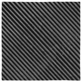Gray & Black Grunge Gothic Pinstripe Bandana, Distressed Stripes 24in-Polyester jersey knit 24 inch square bandana, kerchief, handkerchief, hanky, neckerchief, do-rag, facemask, headscarf, babushka, hankey. Custom made. Retro vintage grunge goth gothic style pinstripes / thin distressed stripe pattern. These bandanas are made-to-order and typically ship in 2-4 business days from USA.-Diagonal-