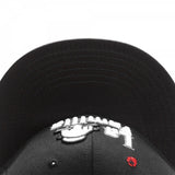 La Familia Snapback Cap -High quality black cap with large embroidered La Familia logo on front, severed horse head on the side and 'The Don' arched across the back. One size fits most with snapback adjustment.Free shipping from abroad with average delivery to the US in 2-3 weeks. Funny hiphop mafia parody streetwear fashion baseball hat -