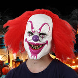 -High quality latex over-the-head clown mask. One size fits most.Free shipping from abroad with average delivery to the US in about 2-3 weeks. creepy scary carnival of evil clown mask circus latex halloween mask costume cosplay freak show-