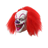-High quality latex over-the-head clown mask. One size fits most.Free shipping from abroad with average delivery to the US in about 2-3 weeks. creepy scary carnival of evil clown mask circus latex halloween mask costume cosplay freak show-