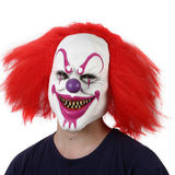 -High quality latex over-the-head clown mask. One size fits most.Free shipping from abroad with average delivery to the US in about 2-3 weeks. creepy scary carnival of evil clown mask circus latex halloween mask costume cosplay freak show-