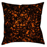 -Spun Polyester-14 x 14 inches-Sewn (no zipper)-