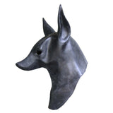 -Quality latex over-the-head Anubis style jackal mask. One size fits most. Free shipping from abroad with average delivery to the US of 2-3 weeks. halloween costume cosplay egypt egyptian deity anubis jackal headed god wolf classic pyramid gamer gaming roleplaying larp judgement afterlife-