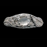 -4 US-Sterling Silver-Moonstone-