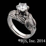 -4 US-Sterling Silver-Cubic Zirconia-