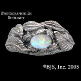 -4 US-Sterling Silver-Opal-