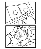 Color Meme Funny Coloring Book - 60 classics for you to color offline-Coloring book featuring a collection of 60 classic memes that have stood the test of time. Ships from USA. Funny adult coloring book internet office dank birthday holiday gift offensive crayons doge spongebob kermit tea shade grumpy smudge woman yelling at cat two buttons is this a bird none of my business distracted boyfriend-