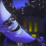 -Retro 90s commercial character latex over-the-head mask. Is this famous moon man also a moonlighting Knight of Khonshu? another Marc Spector/Steven Grant's alterego? or perhaps from an alternate universe like Earth 8311? could certainly make a great retro & modern cosplay mash-up! nineties aesthetic halloween costume-