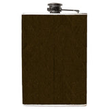 Maniacal Monkey Creepy Chimp Face Flask-Funny and Weird Manaical Monkey Creepy Chimp Face Flask. Brand New retro kitsch 8oz stainless steel flask with easy closure screw cap lid with artwork on waterproof vinyl that fully wraps around the flask. Measures 5.5" tall and 3.75" wide and holds eight shots. This item is made-to-order and typically ships in 2-3 Business Days.-