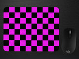 -Soft and comfortable 9x7 inch mousepad made from high density neoprene with a colorfast, stain resistant and easy to clean smooth fabric top layer. Funny pink / purple checkered missing game texture meme mouse pad, gary's gaming mod gamer gift-