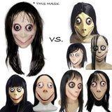 -If you're looking for the higher quality, more realistic version, this is the right one. Don't be fooled by low prices, pictures of this one used to sell others or pay ridiculous prices elsewhere. Halloween costume cosplay mask meme viral challenge scary jumpscare creepy weird face disturbing bizarre evil bird woman-