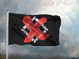 No Trump Nazis Protest Flag, Anti-Trump Anti-Fascist Resistance Flag-High quality, professionally printed polyester flag. Single or fully double-sided with blackout layer, grommets or pole pocket / sleeve. 2x1ft / 1x2ft, 3x2ft / 2x3ft, 5x3ft / 3x5ft, custom. Customizable, Anti-Trump Anti-Fascist Antifa Protest Banner Flag RESIST Fascism Bigotry Racism Punch USA America Patriotic-