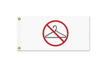 -High quality, professionally made polyester flags, double stitched edges, 1x2 2x3 or 3x5, grommets or pole pocket. Single-side reverse or fully double-sided. SCROTUS Out of My Uterus Roe v Wade Protest March Banner Women's Rights and Equality Laws Off My Body My Choice Abortion is Healthcare RESIST Far Right Patriarchy-2x1 ft - White-Standard-Grommets-