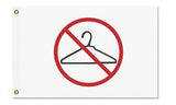 -High quality, professionally made polyester flags, double stitched edges, 1x2 2x3 or 3x5, grommets or pole pocket. Single-side reverse or fully double-sided. SCROTUS Out of My Uterus Roe v Wade Protest March Banner Women's Rights and Equality Laws Off My Body My Choice Abortion is Healthcare RESIST Far Right Patriarchy-3x2 ft - White-Standard-Grommets-
