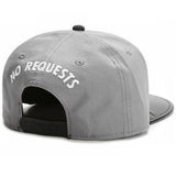 Funny 3D NO REQUESTS DJ CAP Unique Vinyl Record Weird Hiphop Fashion Gift-