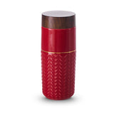 -Red and Golden Line Hand-painted-6945035200282