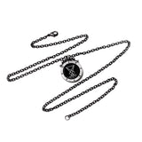 -The 14th century and very very personal sign of the fallen angel, cast down from heaven for his power and PRIDE, the 7th and deadliest of sins. Lead and nickel free Fine English Pewter. Genuine Alchemy Gothic product. Shipped from the USA. devil satan sigil pendant magick goth gothic jewelry -