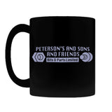-An ideal receptacle for your complementary black water whether you're working hard or hardly working. Premium quality mug in your choice of 11oz or 15oz. High quality, durable ceramic. Made-to-order & shipped from the USA. DHMIS jobs tea coffee cup don't hug me funny office work gift dark humor tv series-