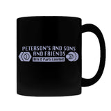 -An ideal receptacle for your complementary black water whether you're working hard or hardly working. Premium quality mug in your choice of 11oz or 15oz. High quality, durable ceramic. Made-to-order & shipped from the USA. DHMIS jobs tea coffee cup don't hug me funny office work gift dark humor tv series-11oz-Black-