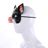 -High quality EVA pig masquerade style half-face mask with elastic band. One size fits most. Free shipping from abroad. Typically arrives in 2-3 weeks to the USA. Funny creepy weird costume cosplay technoblade gamer carnival pigs piggy piggies oink oink detailed plastic halloween fancy dress hog animal farm gag-