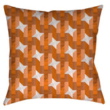 -Orange-14 x 14 inches-Sewn (no zipper)-