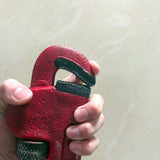 Pipe Wrench Lifesize Cosplay PU Foam Prop Melee Weapon 18 inches 46cm-High quality, 1:1 lifesize red iron pipe wrench / plumber's monkey wrench prop or LARP melee weapon. Soft PU foam. Realistic painted detailing, 18 inches (46cm). Ideal for Half-Life, TF2 Engineer, Pub-G, Fallout, Bioshock, Call of Duty Black Ops, The Walking Dead or other FPS gaming cosplay. Free Shipping Worldwide. -