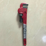 Pipe Wrench Lifesize Cosplay PU Foam Prop Melee Weapon 18 inches 46cm-High quality, 1:1 lifesize red iron pipe wrench / plumber's monkey wrench prop or LARP melee weapon. Soft PU foam. Realistic painted detailing, 18 inches (46cm). Ideal for Half-Life, TF2 Engineer, Pub-G, Fallout, Bioshock, Call of Duty Black Ops, The Walking Dead or other FPS gaming cosplay. Free Shipping Worldwide. -