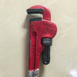 Pipe Wrench Lifesize Cosplay PU Foam Prop Melee Weapon 18 inches 46cm-High quality, 1:1 lifesize red iron pipe wrench / plumber's monkey wrench prop or LARP melee weapon. Soft PU foam. Realistic painted detailing, 18 inches (46cm). Ideal for Half-Life, TF2 Engineer, Pub-G, Fallout, Bioshock, Call of Duty Black Ops, The Walking Dead or other FPS gaming cosplay. Free Shipping Worldwide. -