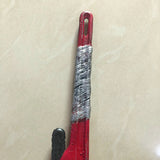 Pipe Wrench Lifesize Cosplay PU Foam Prop Melee Weapon 18 inches 46cm-High quality, 1:1 lifesize red iron pipe wrench / plumber's monkey wrench prop or LARP melee weapon. Soft PU foam. Realistic painted detailing, 18 inches (46cm). Ideal for Half-Life, TF2 Engineer, Pub-G, Fallout, Bioshock, Call of Duty Black Ops, The Walking Dead or other FPS gaming cosplay. Free Shipping Worldwide. -