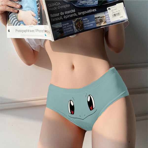 Buy Pokemon Squirtle T-back Girl Underwear Cheap Thong Online at