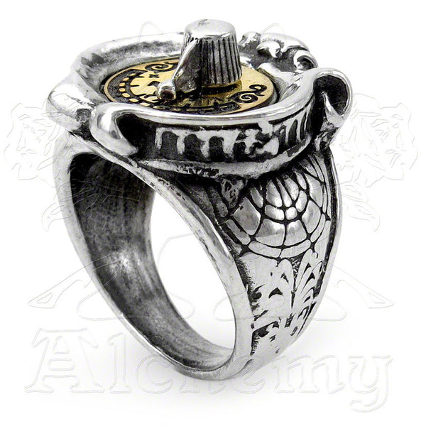 GMT Feromonic Field Detector Ring, Alchemy Gothic – Domestic Platypus