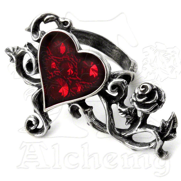 Bed of Blood Roses Spanner Ring, Alchemy Gothic – Domestic Platypus