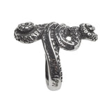 -Alchemy Gothic AGLA SIgil Ring - Five magical talismans of profit and protection.The central Kabbalistic sigillum 'Agla', stands for 'Thou art mighty forever, O Lo-