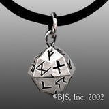 -Black-24" Rhodium Plated Chain-