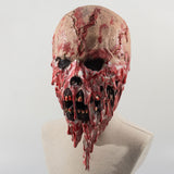 -High quality latex over-the-head mask. One size fits most.Free shipping from abroad with average delivery to the US in about 2-3 weeks. Horror bloody creepshow undead halloween costume cosplay prop gross fancy dress mask melting flesh face-