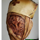 -Premium quality over-the-head latex cosplay mask. One size fits most adults. Free shipping from abroad with average delivery to the US in about 3 weeks. -