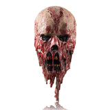 -High quality latex over-the-head mask. One size fits most.Free shipping from abroad with average delivery to the US in about 2-3 weeks. Horror bloody creepshow undead halloween costume cosplay prop gross fancy dress mask melting flesh face-