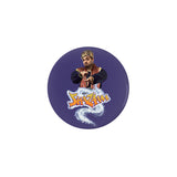 Alternate Universe Sinbad Shazaam Buttons, Funny Mandela Effect Meme-High quality scratch and UV resistant mylar and metal pinback badge. 1.25, 2.25 or 3 inches. Ships in 3-5 business days from within the US. Funny parallel universe alternate reality swag button badge pinback sinbad genie movie memes 90s kids nineties 1990s retro vintage fake vhs video merch-1.25 inch Round Button-