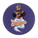 Alternate Universe Sinbad Shazaam Buttons, Funny Mandela Effect Meme-High quality scratch and UV resistant mylar and metal pinback badge. 1.25, 2.25 or 3 inches. Ships in 3-5 business days from within the US. Funny parallel universe alternate reality swag button badge pinback sinbad genie movie memes 90s kids nineties 1990s retro vintage fake vhs video merch-2.25 inch Round Button-