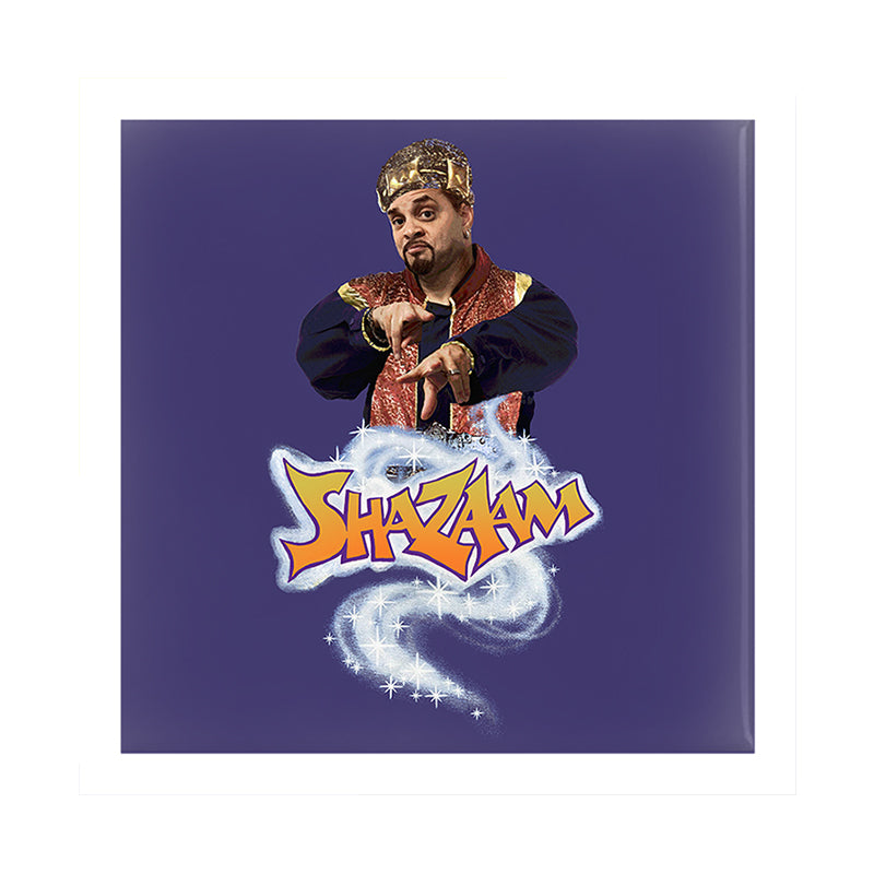 Alternate Universe Sinbad Shazaam, Funny Mandela Effect Meme-High quality, 2 inch mylar coated, tin plated steel fridge magnet. Ships from the USA. Funny parallel universe alternate reality swag button fridge magnet sinbad genie movie memes 90s kids nineties 1990s retro vintage fake vhs video merch-
