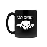 -Premium quality mug in your choice of 11oz or 15oz. High quality, durable ceramic. Dishwasher and microwave safe. Hand washing recommended to help prevent fading. This item is made-to-order & typically ships in 2-3 business days. Funny halloween spooky meme winged skull creepy cute kowai coffee mug tea cup goth gothic-