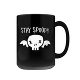 -Premium quality mug in your choice of 11oz or 15oz. High quality, durable ceramic. Dishwasher and microwave safe. Hand washing recommended to help prevent fading. This item is made-to-order & typically ships in 2-3 business days. Funny halloween spooky meme winged skull creepy cute kowai coffee mug tea cup goth gothic-