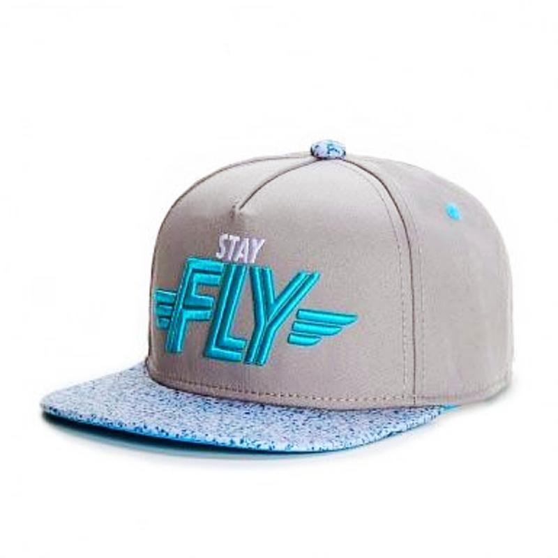 Retro Future STAY FLY Snapback Cap, Flash Back 90s Fashion Hoverboard-