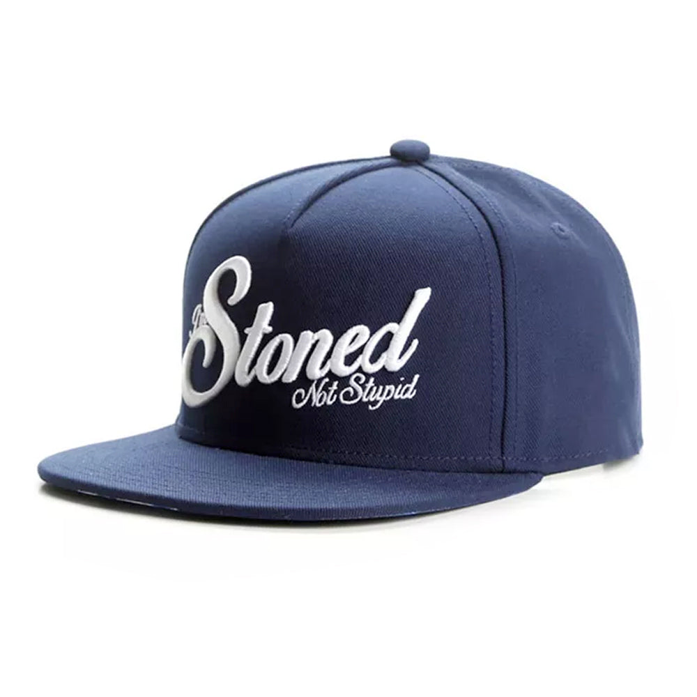 -High quality embroidered navy snapback cap with printed bill. One size fits most adults.Free shipping from abroad with average delivery to the US in about 2-3 weeks funny embroidered baseball hat hiphop stoner streetwear 420 smoking-