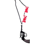 Strangewave BANG BANG NECKLACE Chunky Acrylic Glam Pistol Punk Jewelry--