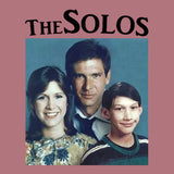 Funny Retro Vintage THE SOLOS Graphic Tee, Star Wars Sitcom Parody-Unisex style premium quality ringspun cotton tee. Soft and comfortable Bella+Canvas shirt with a standard retail fit. Made to order. Free shipping from the USA. Funny 80s 90s kid 1980s 1990s TV retro vintage y2k sitcom family portrait hans solo kylo ren princess leia television parody womens ladies juniors shirt gift-2XL-Mauve-