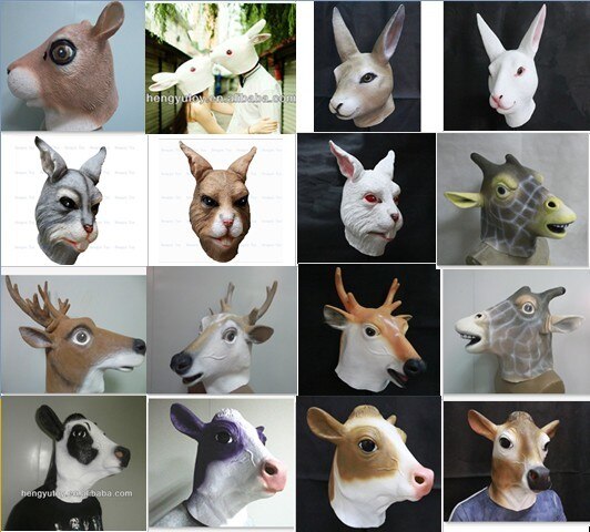 -Quality over-the-head soft latex white rabbit mask. One size fits most. Free shipping from abroad with average delivery to the USA in about 2-3 weeks. Creepy funny Halloween costume cosplay mask red eyed bunny rabbit alice in wonderland unsettling disturbing animal hare -