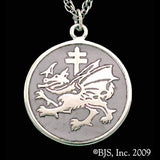 -Sterling Silver-Pewter-24" Stainless Steel Rope Chain-