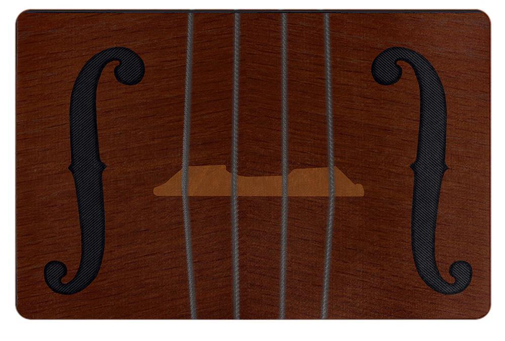 -High quality 23.6 x 15.7in (60x40cm) doormat / floor mat. Professionally printed, durable & colorfast polyester top, non-slip. Indoor / outdoor use. Free Shipping Worldwide. Unique Violin Viola Cello stringed orchestra / symphony instrument door mat. Ideal gift for violinists, violists, cellists, musicians & music teachers.-